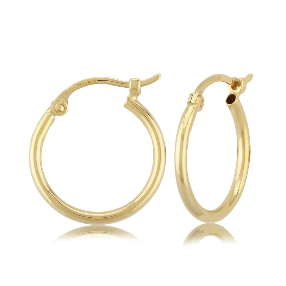 14k Gold Hoop Earrings