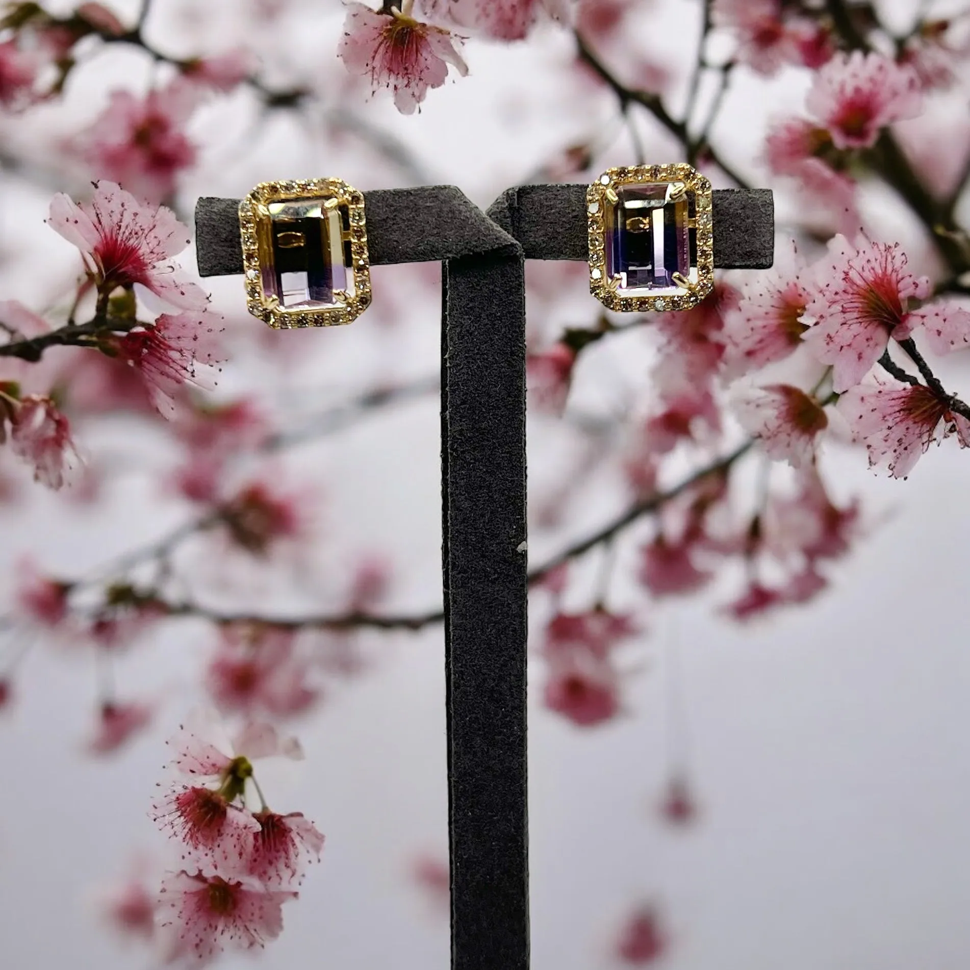 AMETRINE EARRINGS