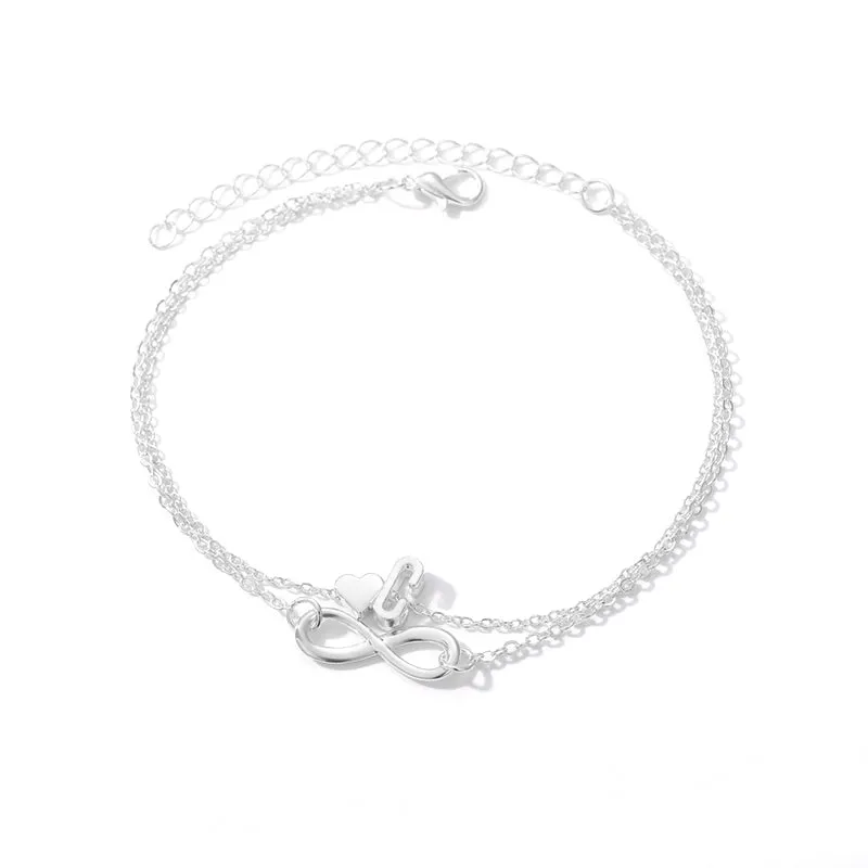 Beach chain clavicle Anklet