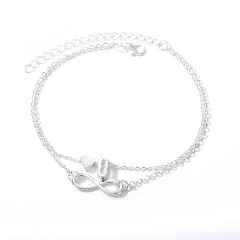 Beach chain clavicle Anklet