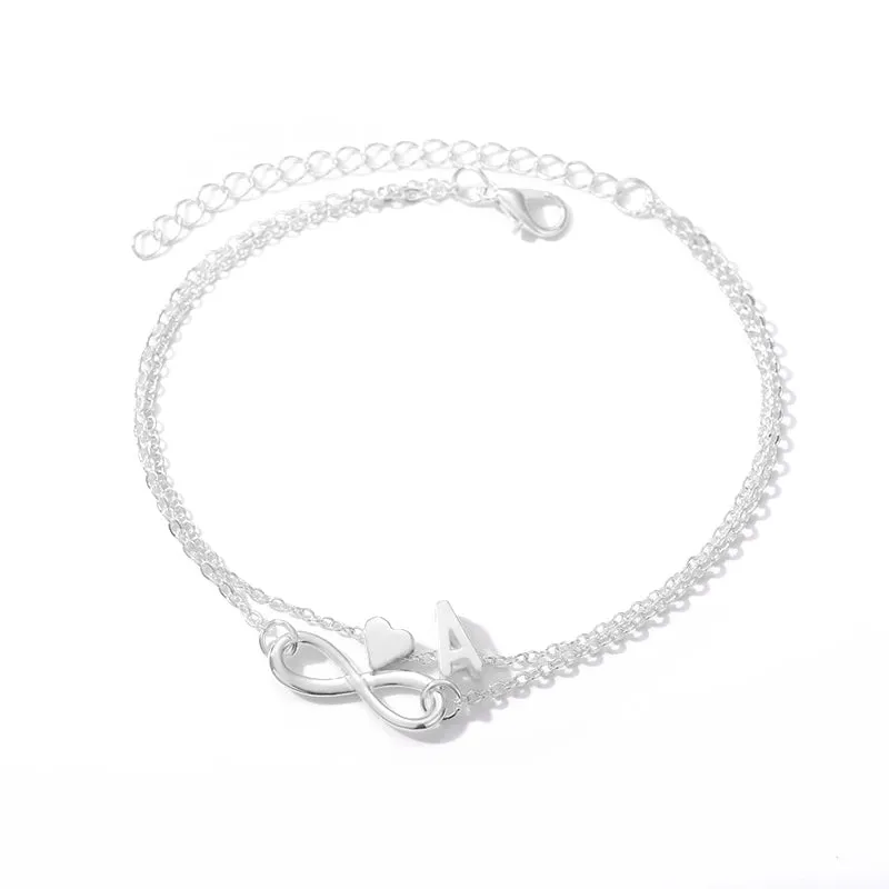 Beach chain clavicle Anklet