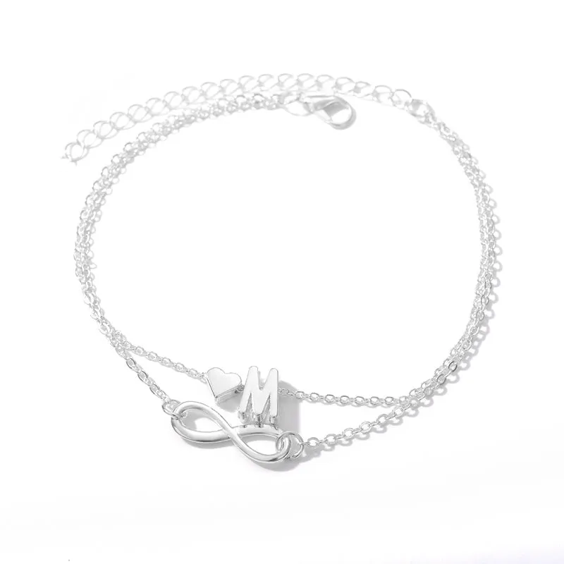 Beach chain clavicle Anklet