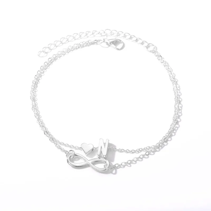 Beach chain clavicle Anklet