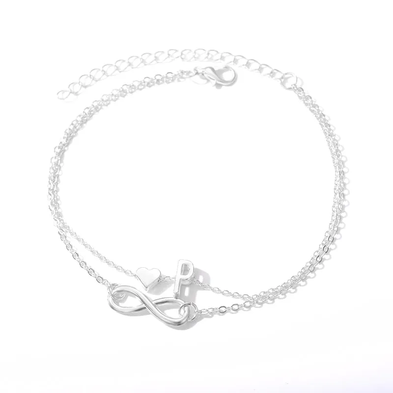 Beach chain clavicle Anklet