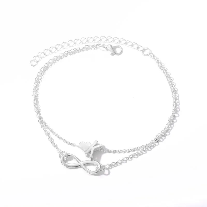 Beach chain clavicle Anklet