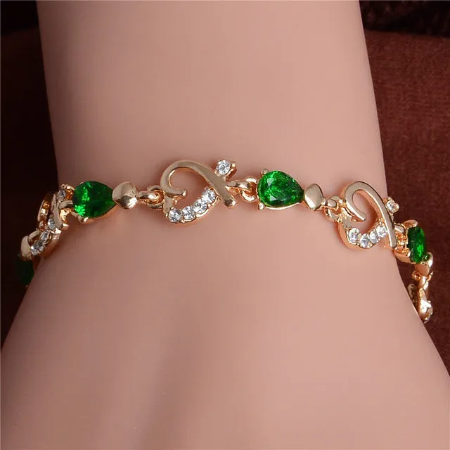 Beautiful Austrian Crystal Fashion Bracelet