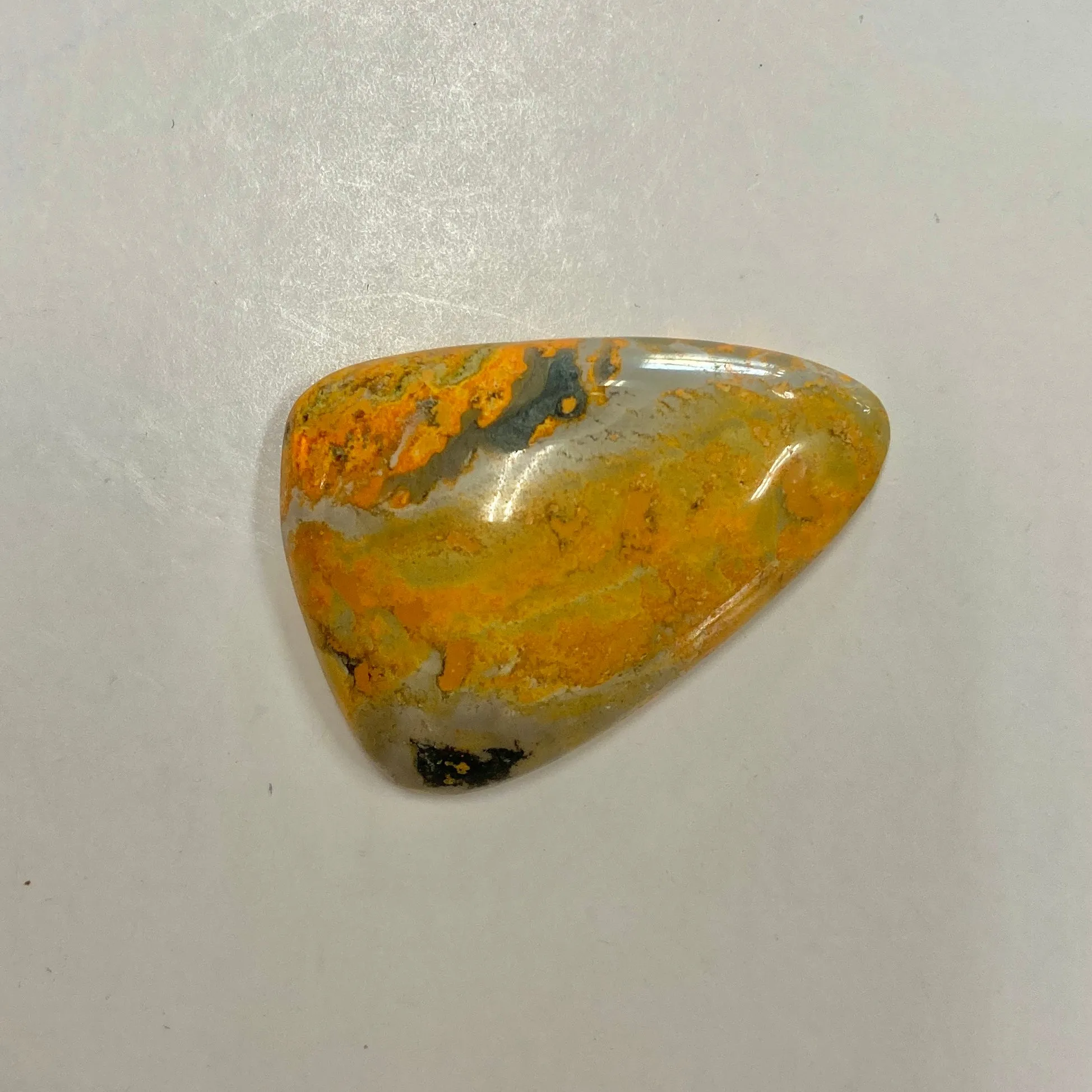 Bumblebee Jasper Triangle Cut Cabochon