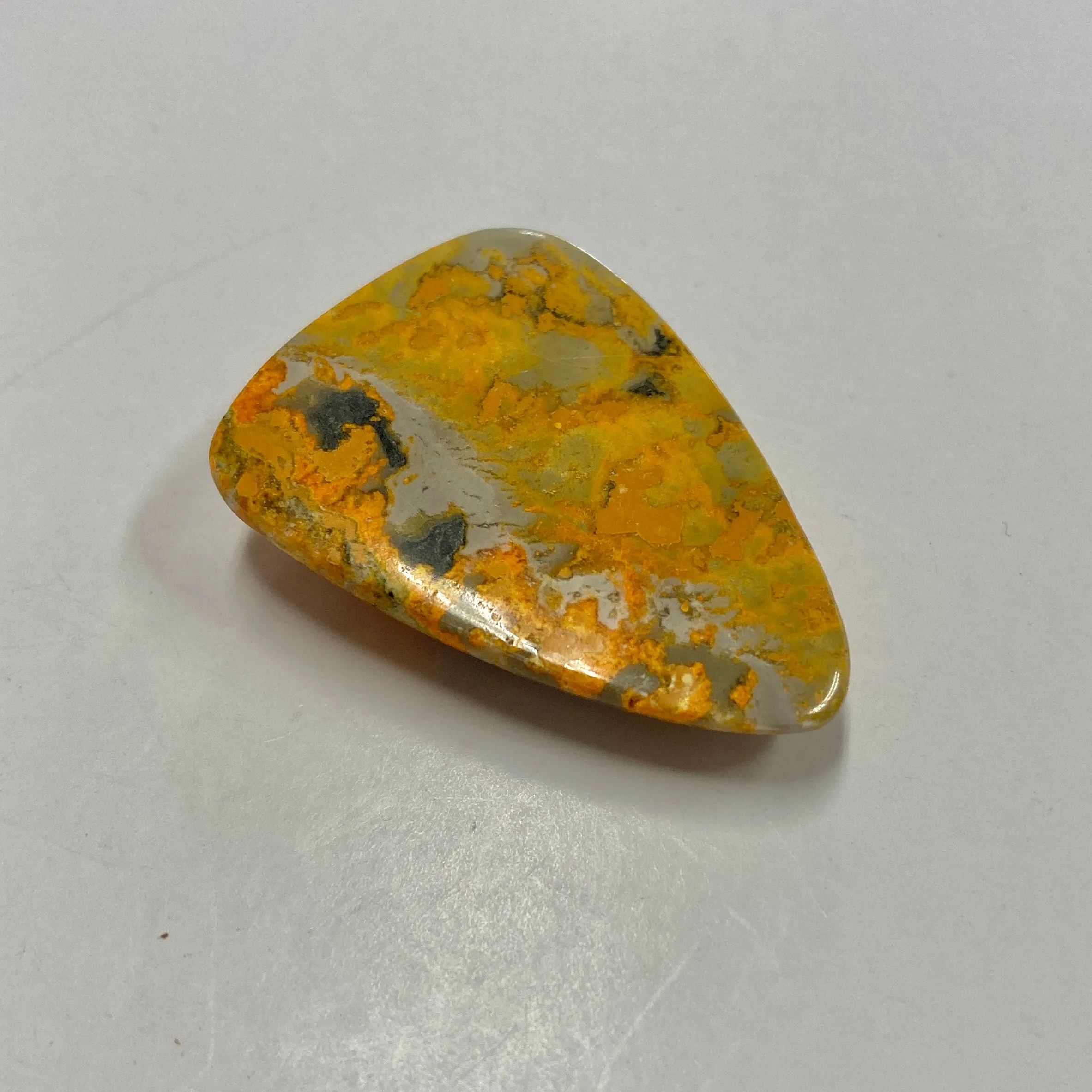 Bumblebee Jasper Triangle Cut Cabochon