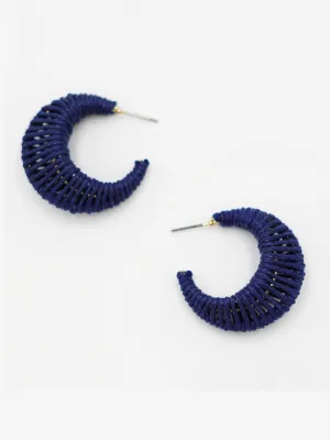 Coiled Hoop Earrings