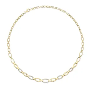 Diamond Link Necklace