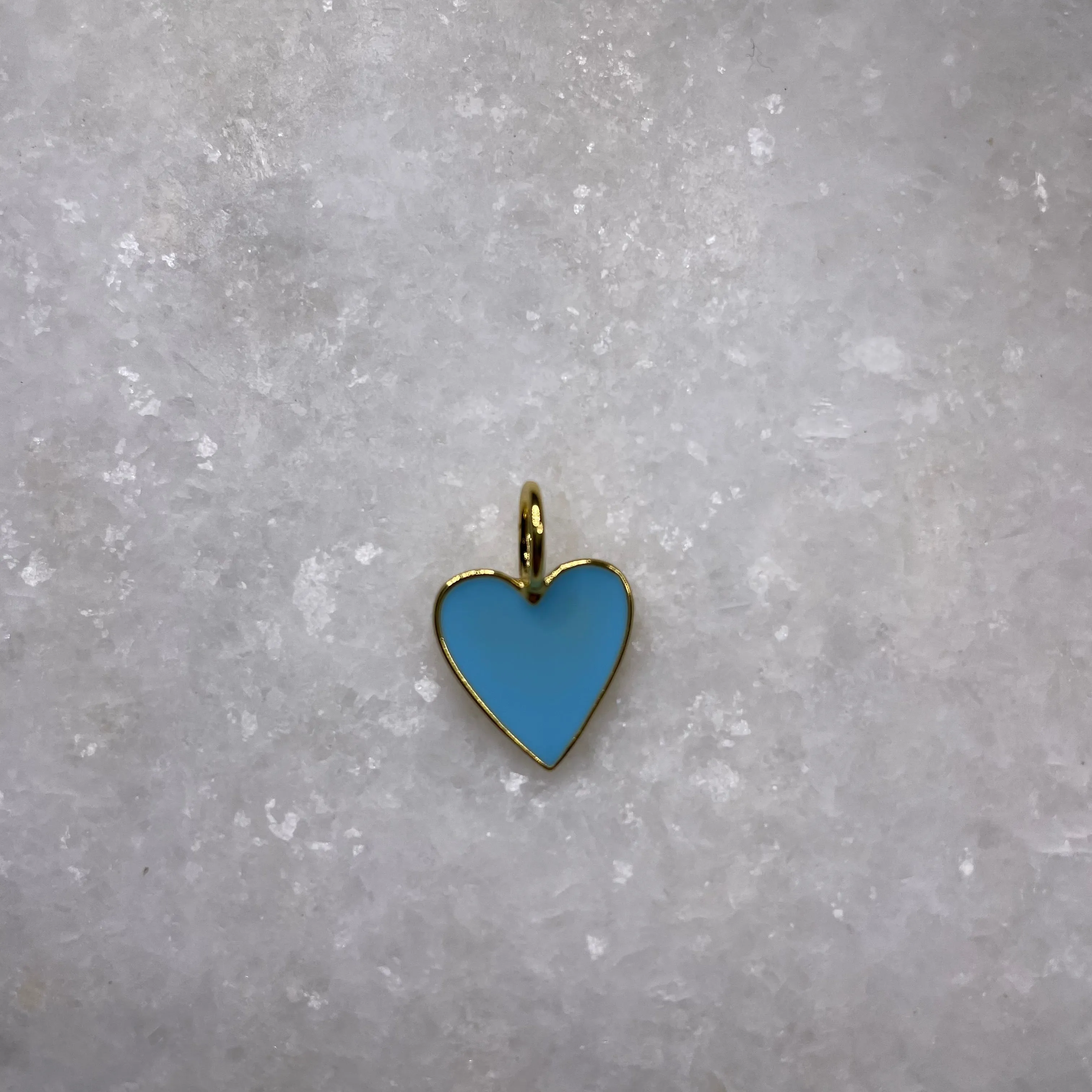 Enamel Heart Charms-Assorted