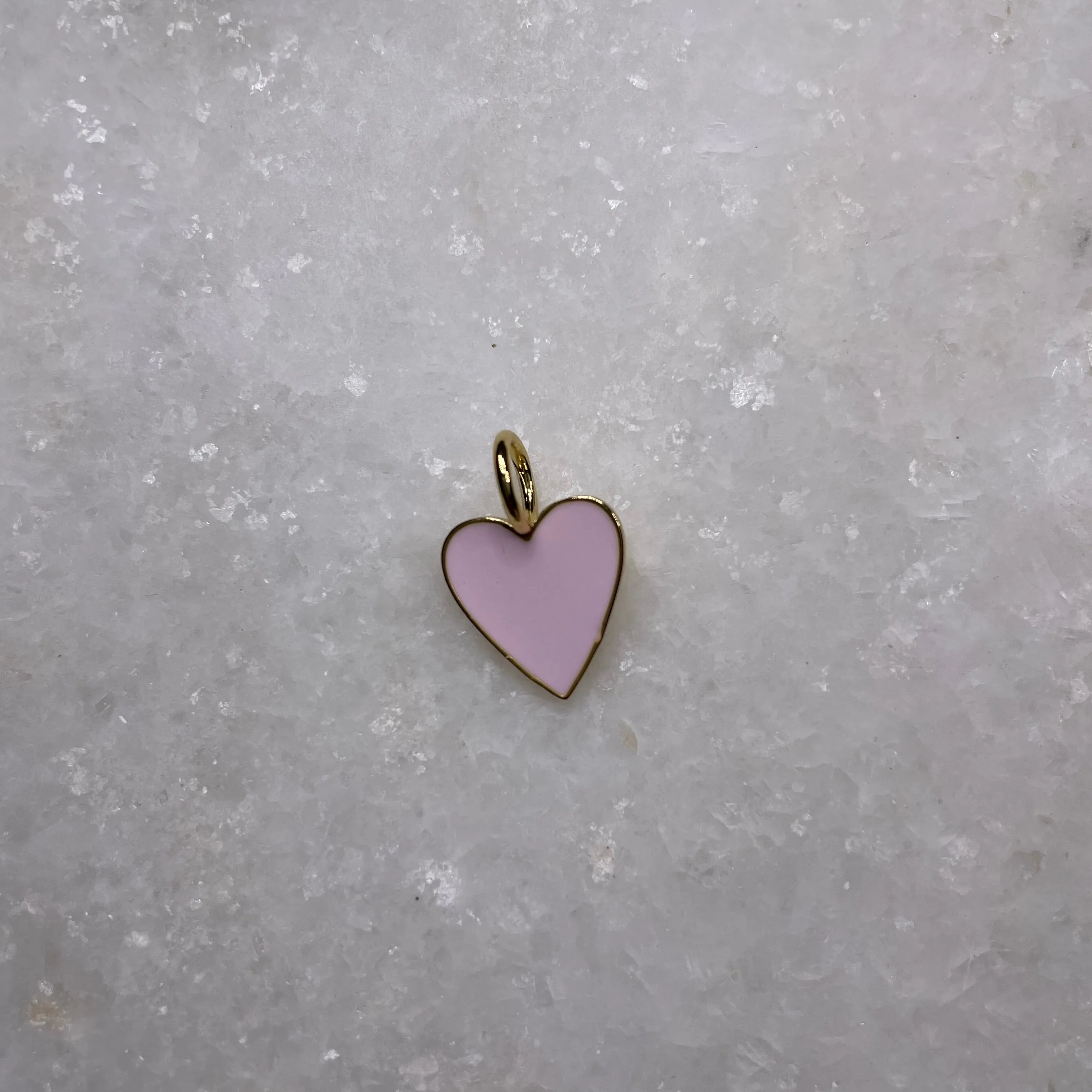 Enamel Heart Charms-Assorted