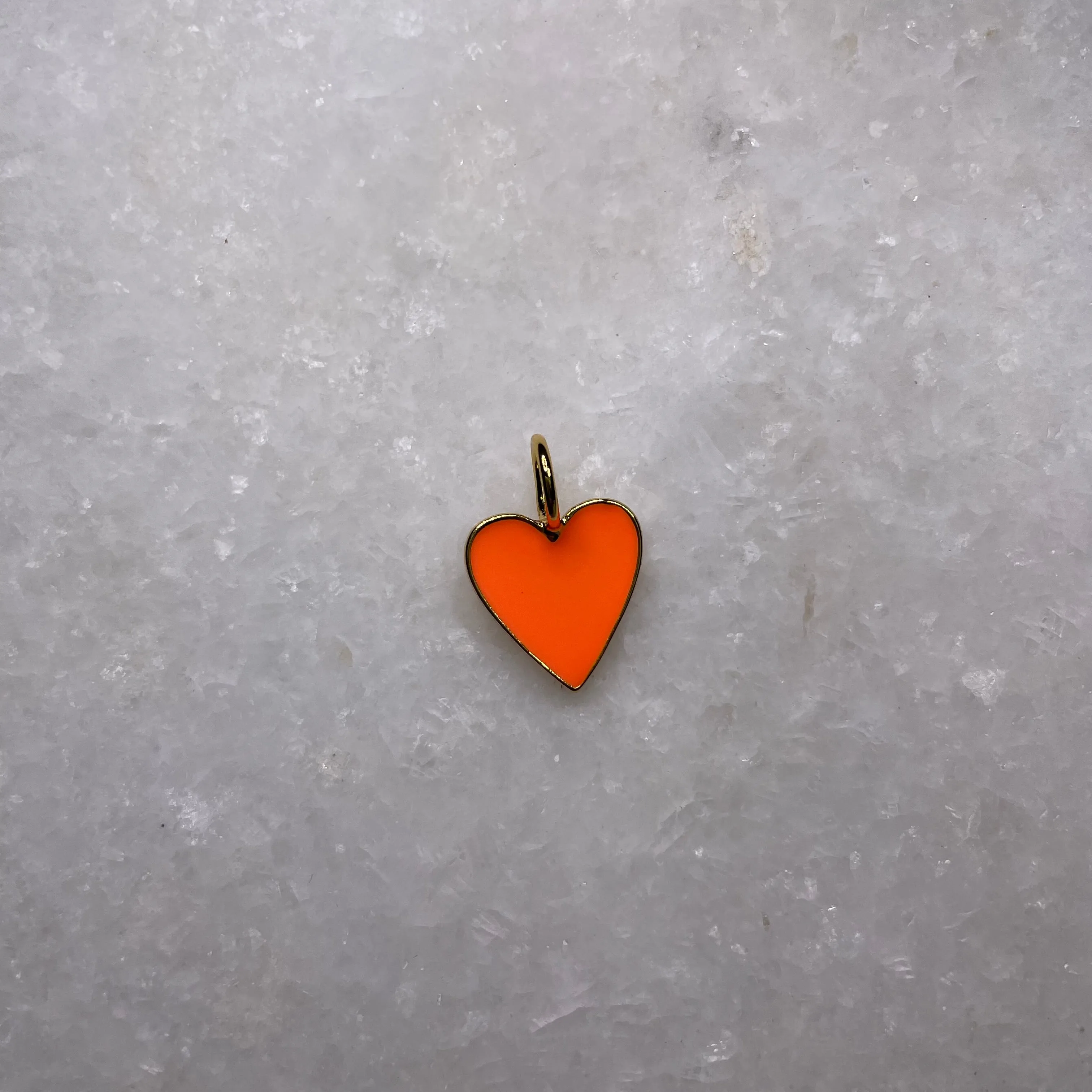 Enamel Heart Charms-Assorted