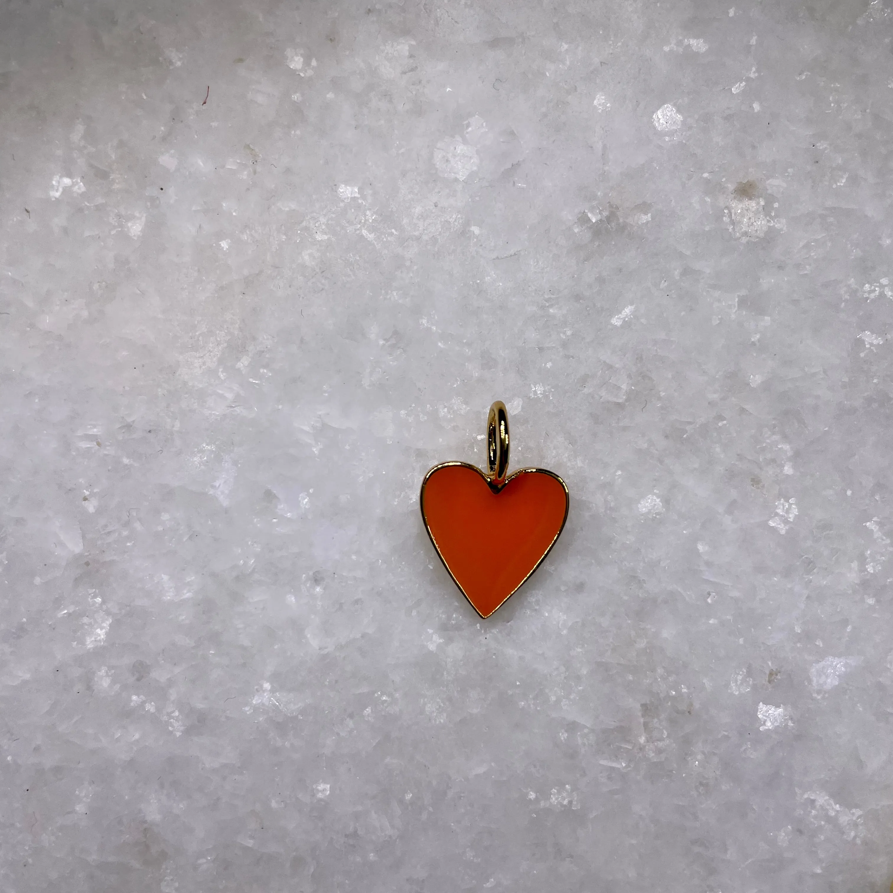 Enamel Heart Charms-Assorted