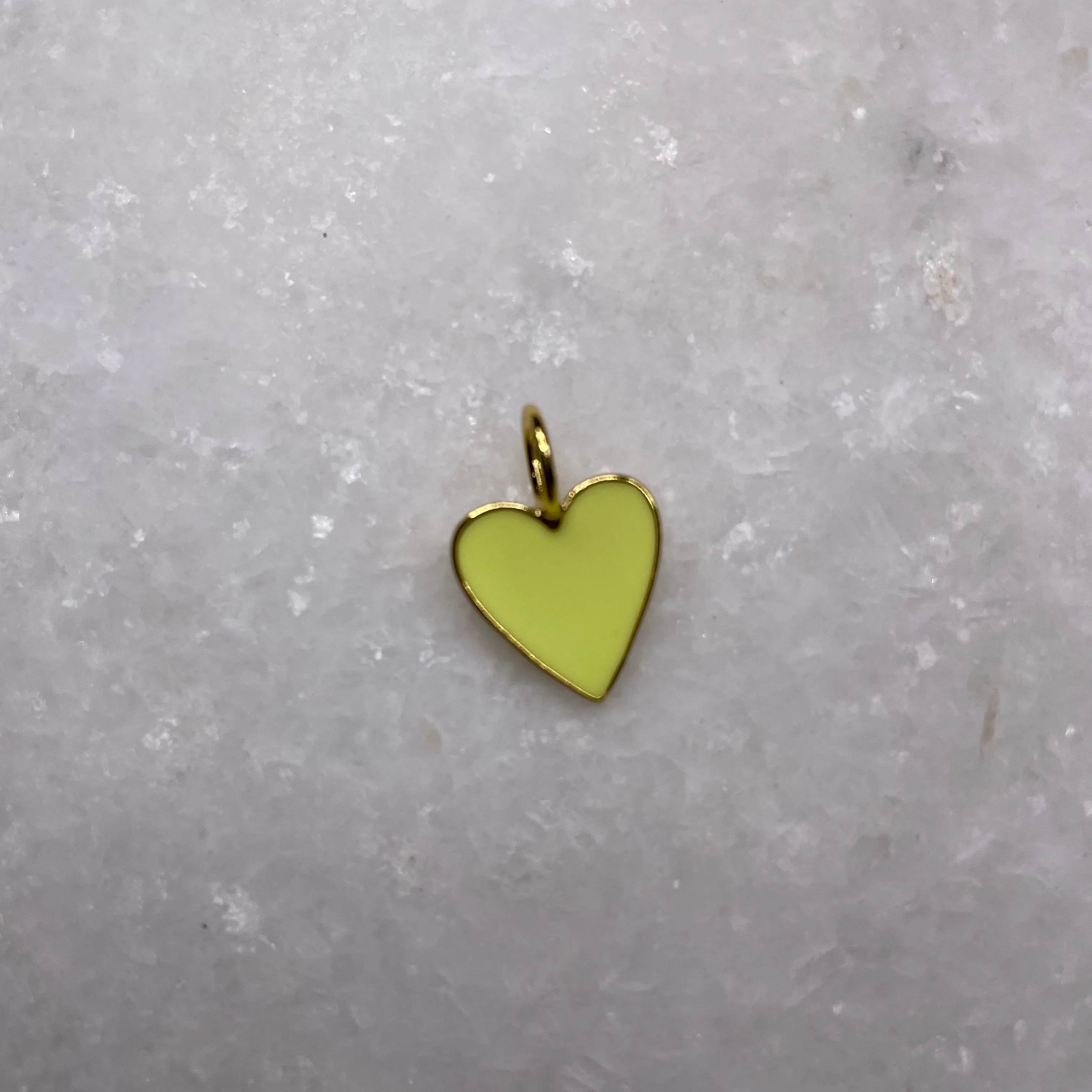 Enamel Heart Charms-Assorted