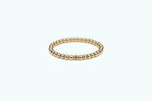 Essential Gold Ball Anklet 5mm