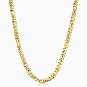 Estate Cuban Bold Necklace