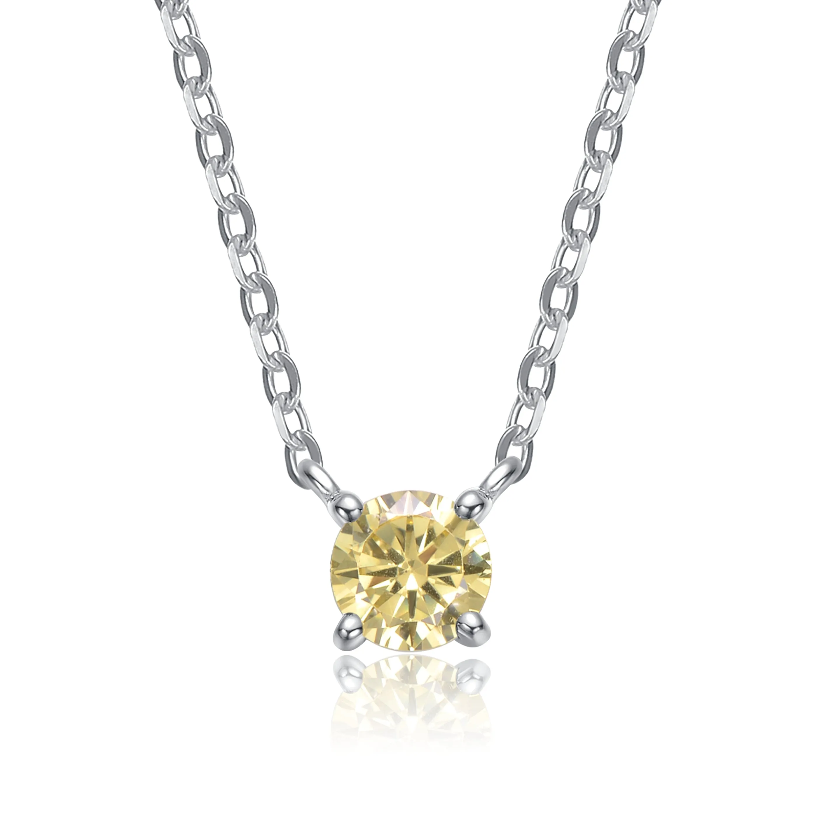 Gabrielle Kids Birthstone Solitaire Necklace