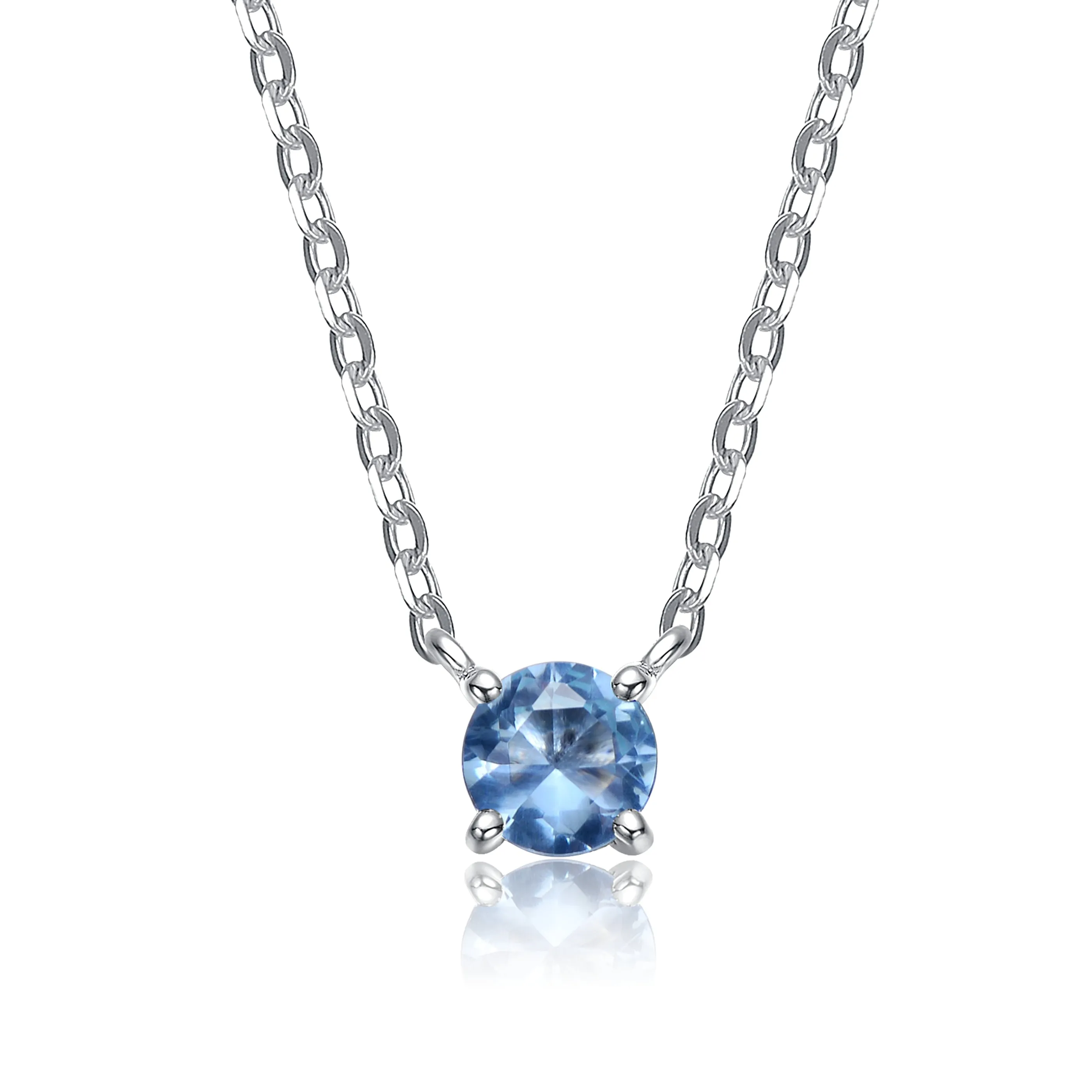 Gabrielle Kids Birthstone Solitaire Necklace