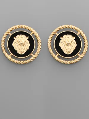 Lions Den Earrings