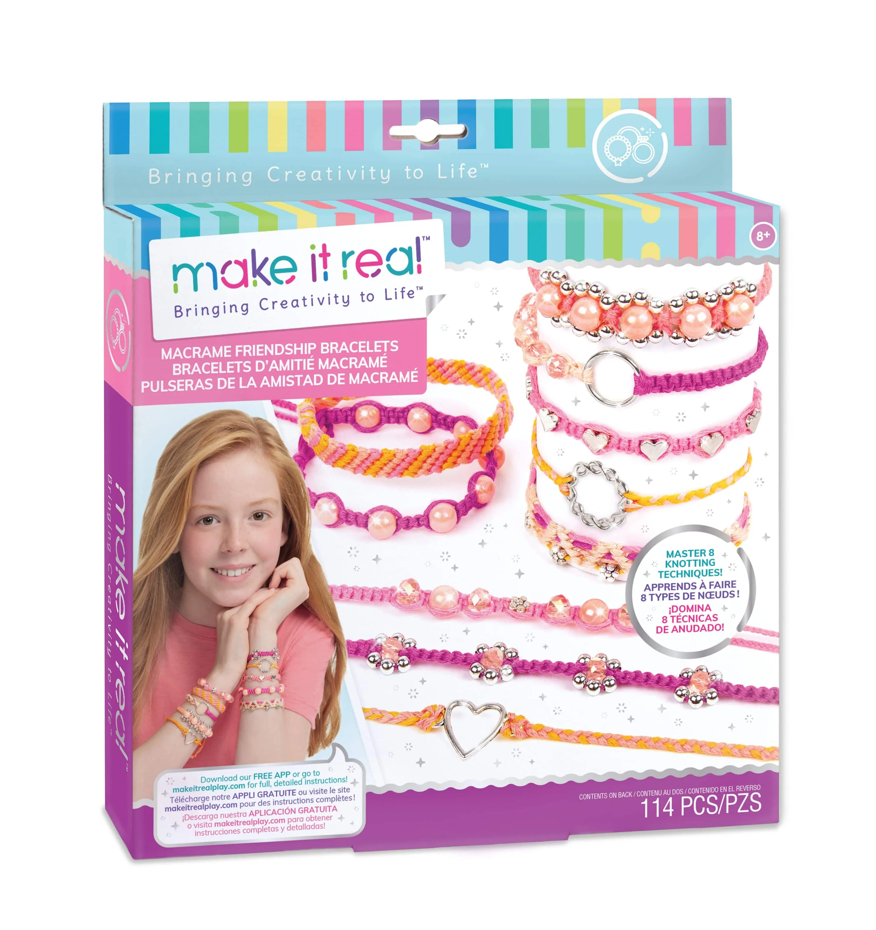 MACRAME FRIENDSHIP BRACELETS Craft Kit