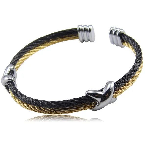 New High Quality Fashion Jewelry Infinite Brand Bracelets Bangles Titanium Steel Brand Gold Bracelets For Women