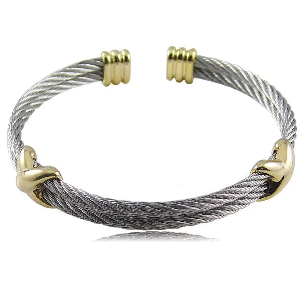 New High Quality Fashion Jewelry Infinite Brand Bracelets Bangles Titanium Steel Brand Gold Bracelets For Women