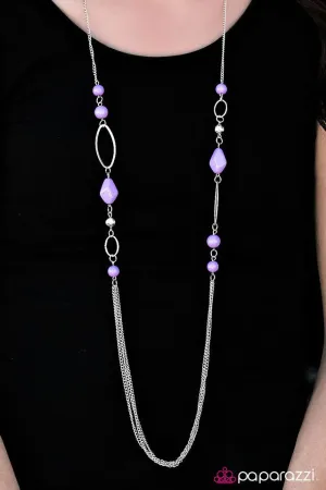 Paparazzi Necklace ~ Dreamy Daydreams - Purple