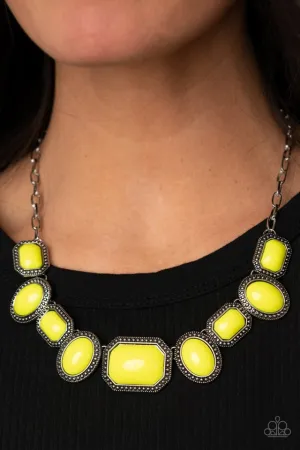 Paparazzi Necklace ~ Lets Get Loud - Yellow