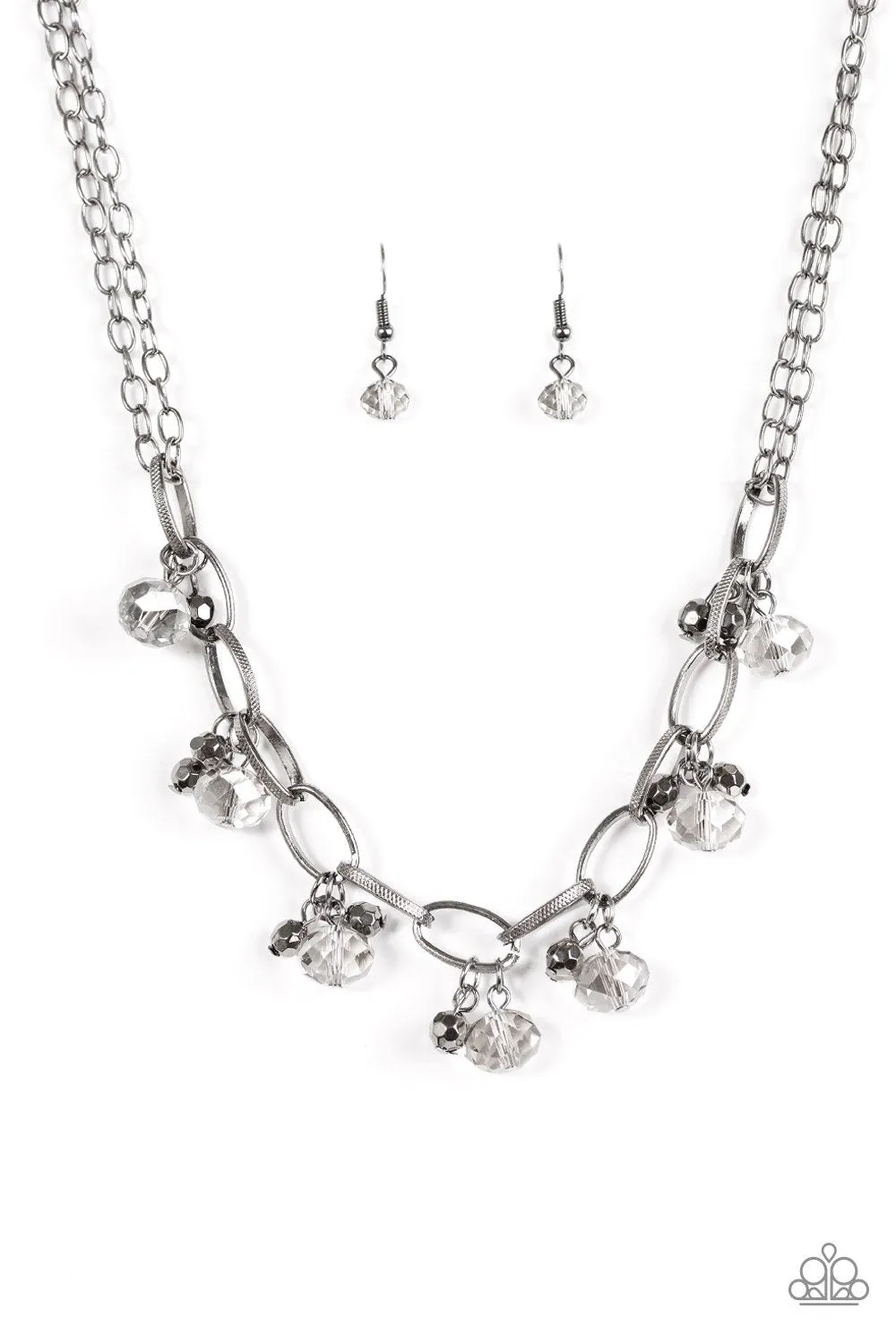 Paparazzi Necklace ~ Lets Get This FASHION Show On The Road! - Black