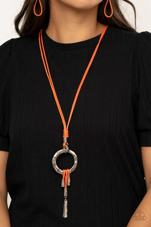 Paparazzi Necklace ~ Tranquil Artisan - Orange