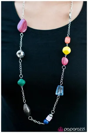 Paparazzi Necklace ~ You Rock My World - Multi