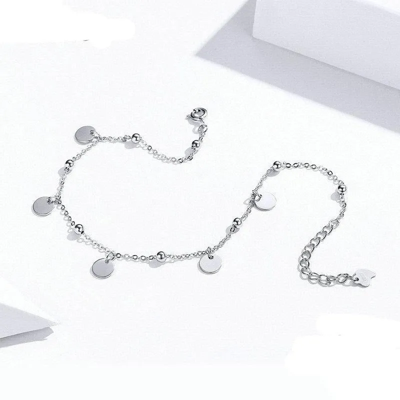 Stylemein - Silver Anklets For Women | Silver Anklet Chain